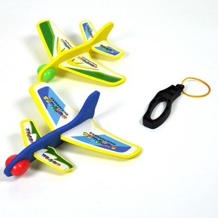 2ks Letadla na Vystřelen&iacute; z Pěny (Sada 12 ks)