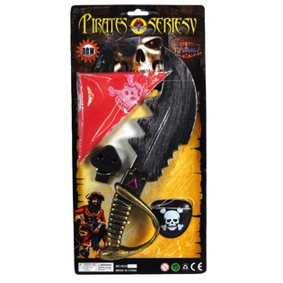 Pir&aacute;tsk&aacute; Sada na Kartě - Model 1 (6 ks)
