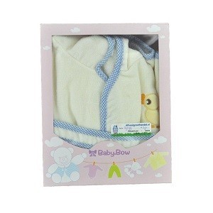 Dětsk&yacute; Župan BABY BOW Žlut&yacute; / Modr&yacute;