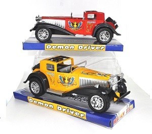 Retro Autíčko Oldtimer na Blistru 29 cm (2 ks)